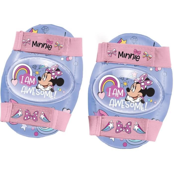 Patins À Roulettes + Protections - MONDO - Minnie - Protections Ajustables - Poids Max : 20 Kg