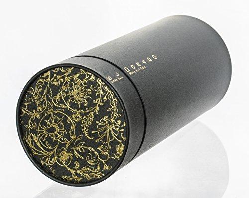 Aderia El Dorado Arabesque Gold Wine Glass, 540ml, Made in Japan, Gift Boxed, Stylish, Perfect for Red Wine and White Wines. A perfect gift for women,