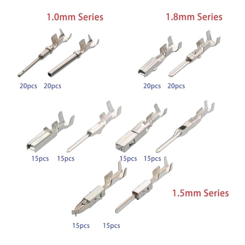 Professional 340pcs Car Wire Connector Set Metal Terminals with Male Female crimps Pins Essential Auto Wire Terminals set