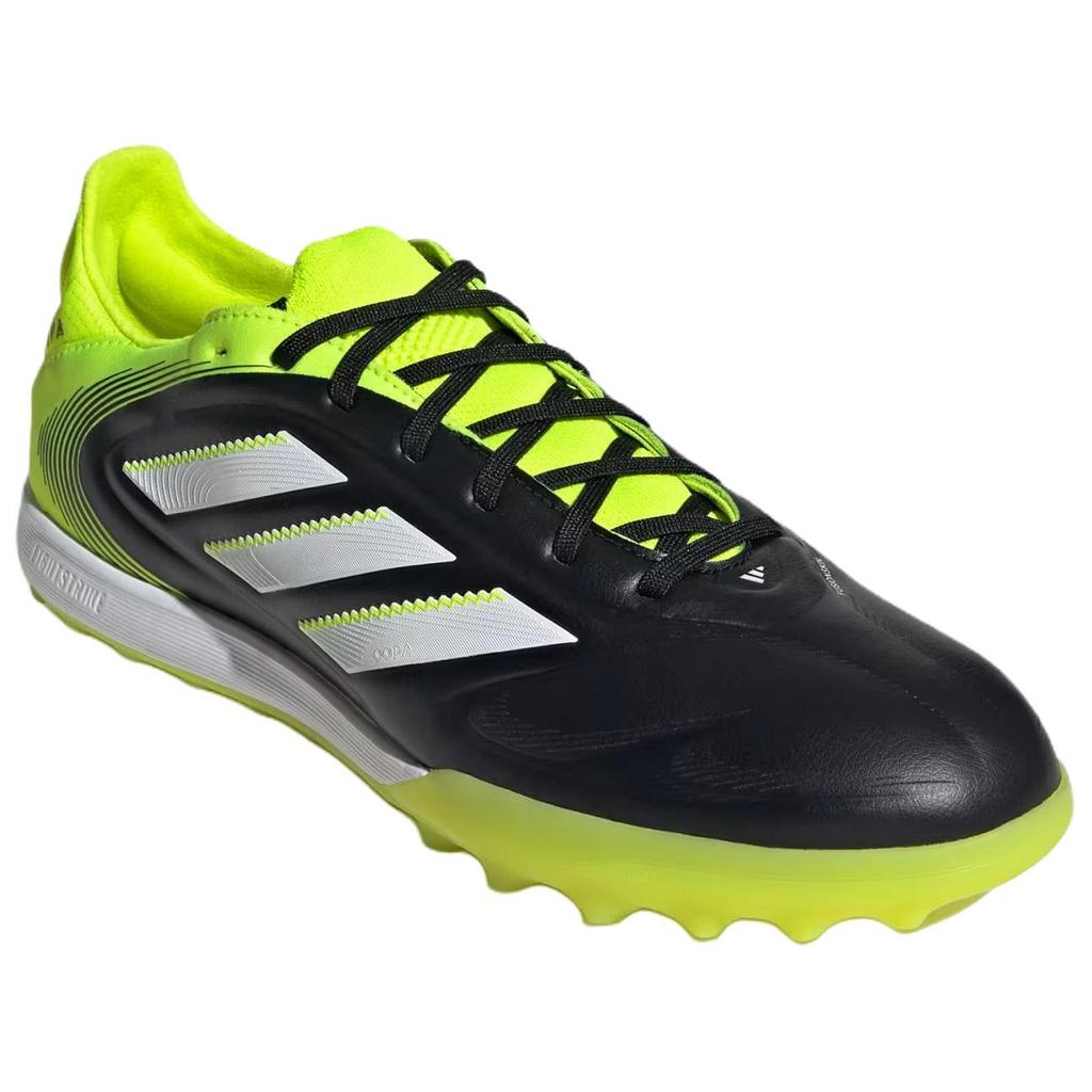 Adidas Copa Pure 3 Pro Comfortable Versatile Durable Soccer Shoes Men Soccer Shoes Black Yellow JR2834