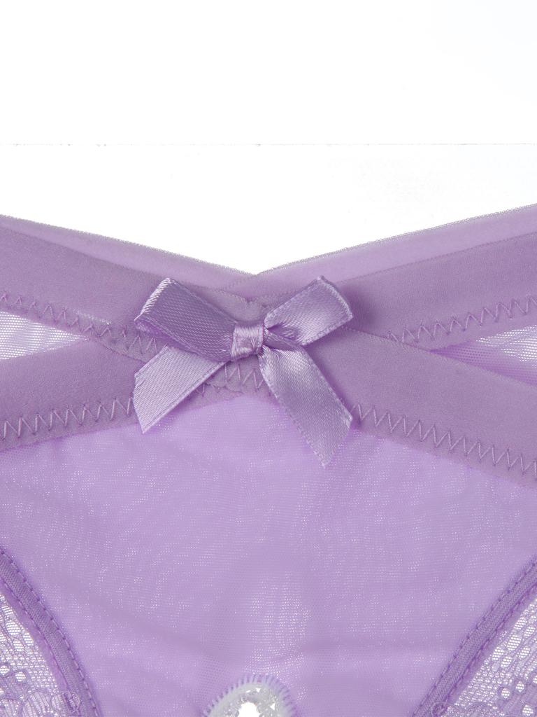 Pánské průsvitné bezrozkrokové kalhotky ze síťoviny s krajkovým lemem kalhotky Cross-dresser Sissy spodní prádlo