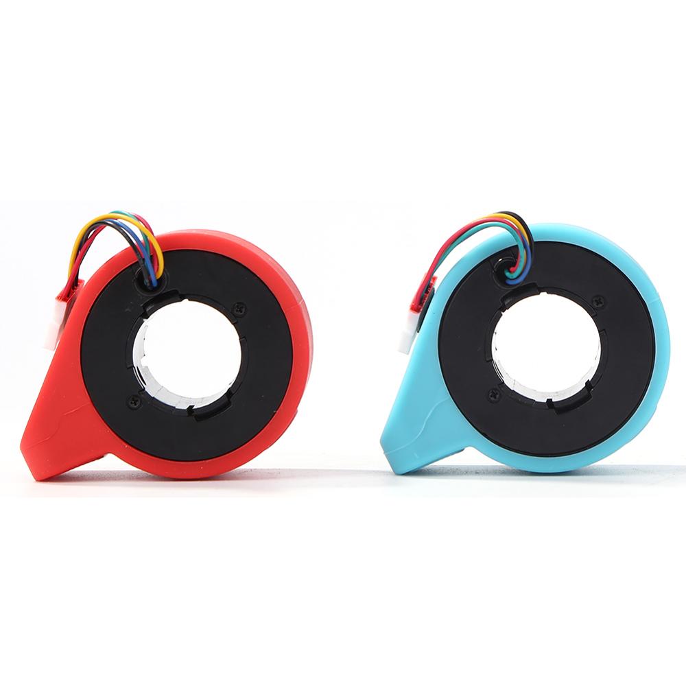 Electric Scooter Bicycle Accelerator for HX X7 Speed Controller Switch E-Scooter E-Bike Accessories Sky Blue/Red