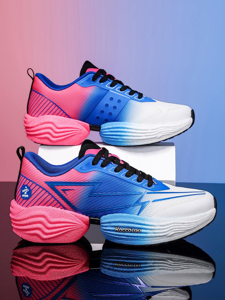 

Running Shoes Speciality Carbon Board Marathon Men Sports Breathable Lightweight Women s Comfortable Athletic Nonskid Sneakers 45 синій