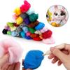 Useful DIY Crafts Foam Mat Starter Tool Kit Wool Roving Felting Sewing Tool Set Needle Felting Kit