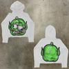 Womens Y2K Oversized Hoodie Cartoon Graphic Print Streetwear Casual Sweatshirt