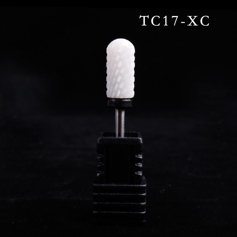Ceramic Nail Grinding Head - Corn Bullet Rocket Shape for Electric Nail Grinder