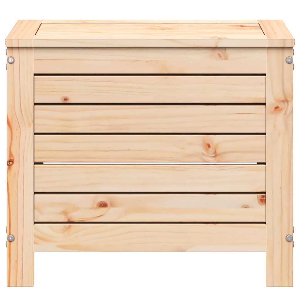 Garden Stool 62 x 31.5 x 52 cm Solid Pine Wood