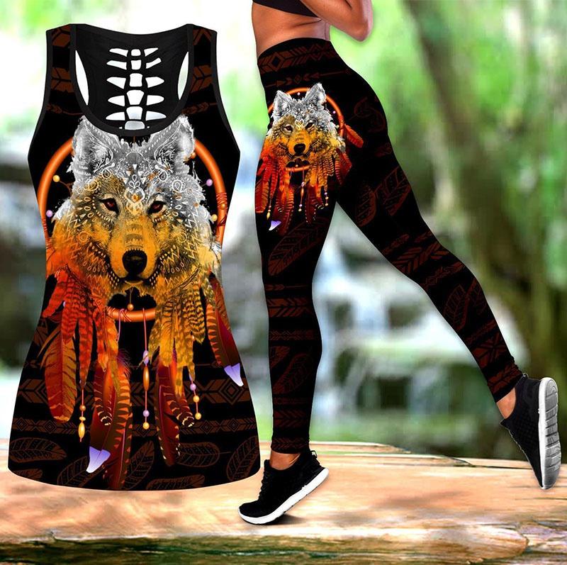 Buy Wolf 3D All Over Printed Pattern 