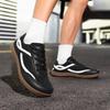 Men Barefoot Casual Flats Women Driving Shoes Unisex Black Wide Head Walking Shoes Couple Yoga Fitness Shoes Large Size