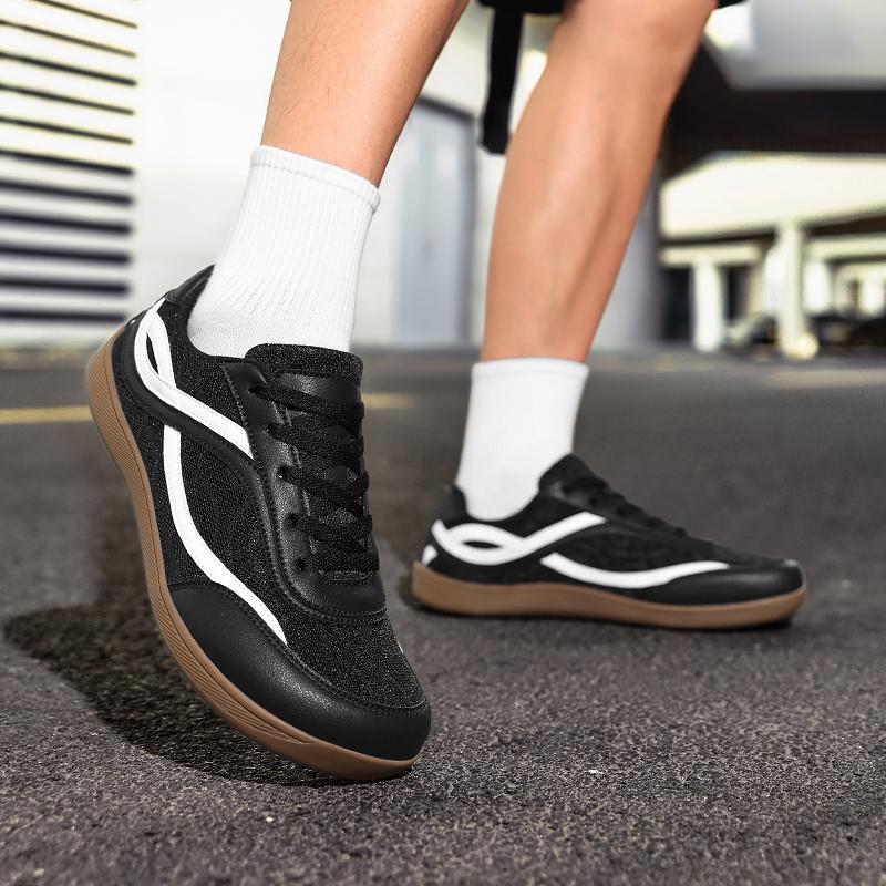 Men Barefoot Casual Flats Women Driving Shoes Unisex Black Wide Head Walking Shoes Couple Yoga Fitness Shoes Large Size
