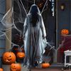 Irregularly Halloween Eaves Decorative Banners Clear Printing Spooky Atmosphere Banner  Party