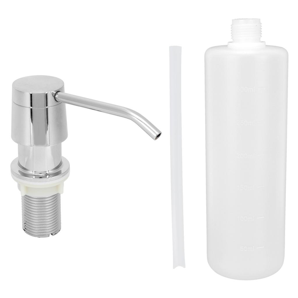 Sink Soap Dispenser 350ml Pump Soap Lotion Container Organizer Bathroom Accessory