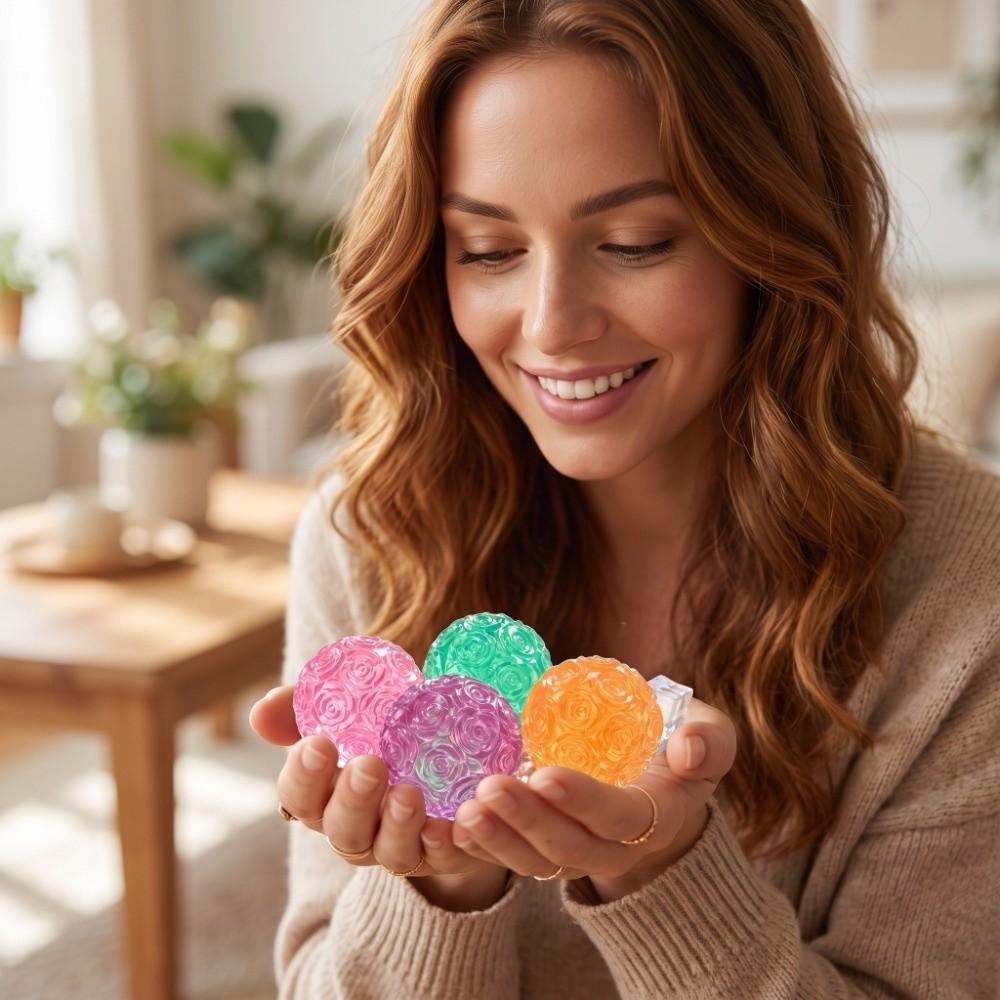 Slow Resbound Rose Hand Ball Squishy Toy Soft Squeeze Toy Pinch Toy Squishy Toy Leisure Relaxation