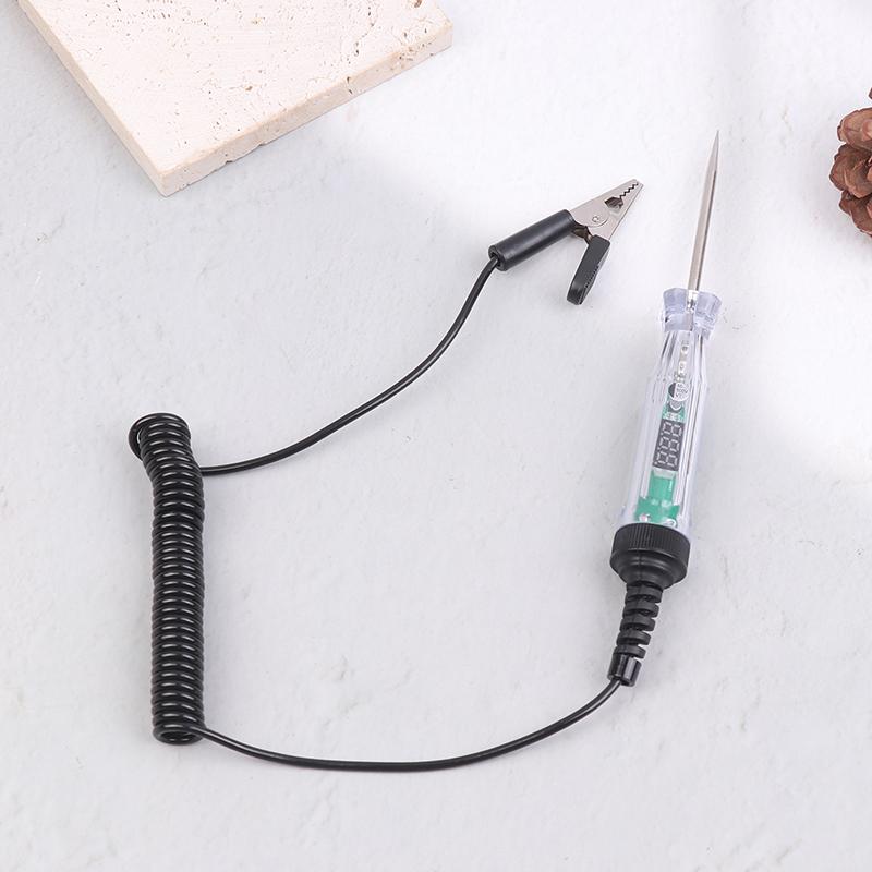 Dc3-72V Car Truck Voltage Circuit Tester Led Probe Test Pen With Digital Display Wire Volt Probe Pen Auto Diagnostic Repair Tool