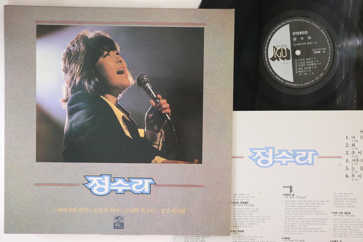 

LP Record CHUNG SOO-RA - Father s Chair JLS1201948 JIGU 1985 South Kore Pop Used