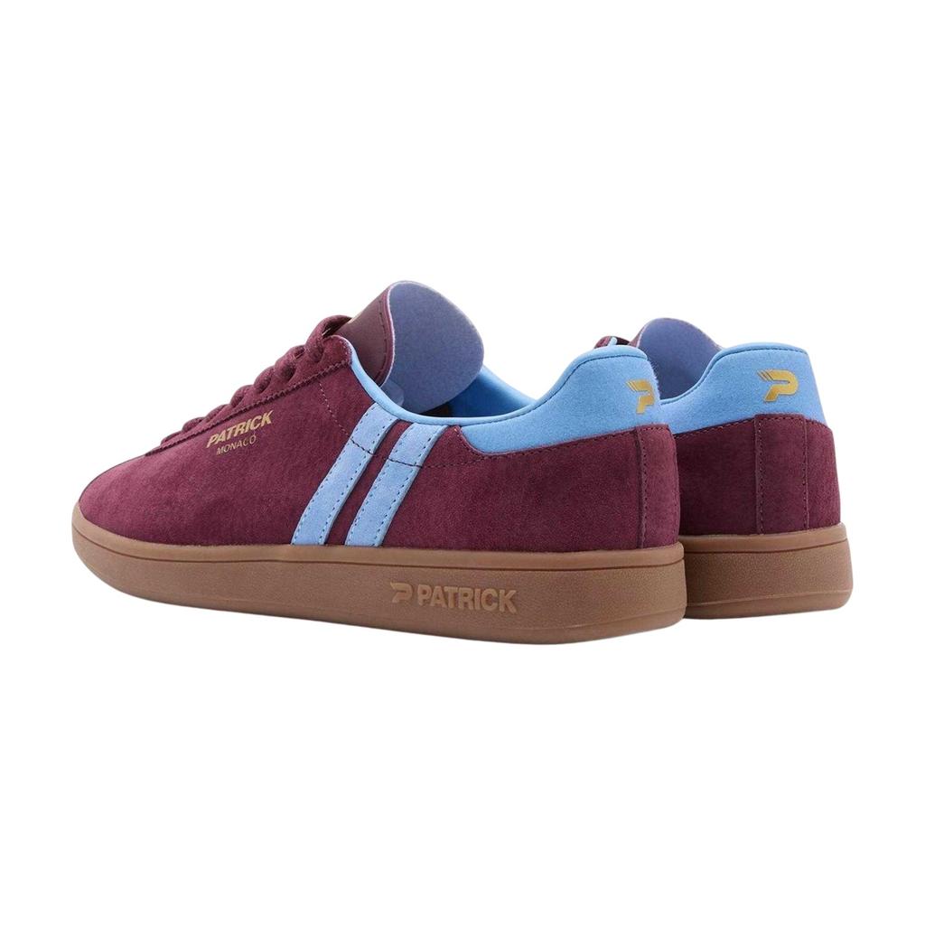 Patrick Mens Monaco Suede Cupsole Trainers