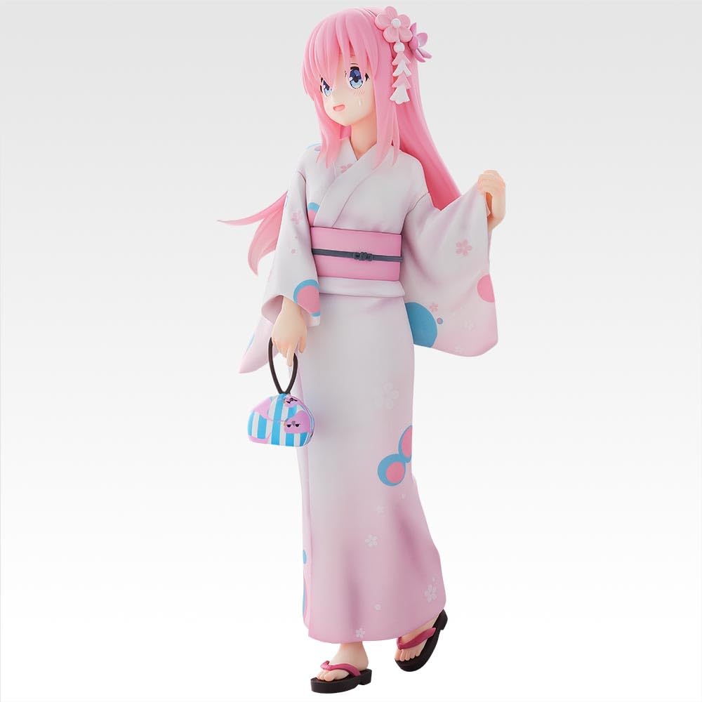 No-brand product Ichiban Kuji Bocchi the Rock Volume 4 A Prize Goto Hitori 1/7 Gracemaster Kimono Figure 22cm