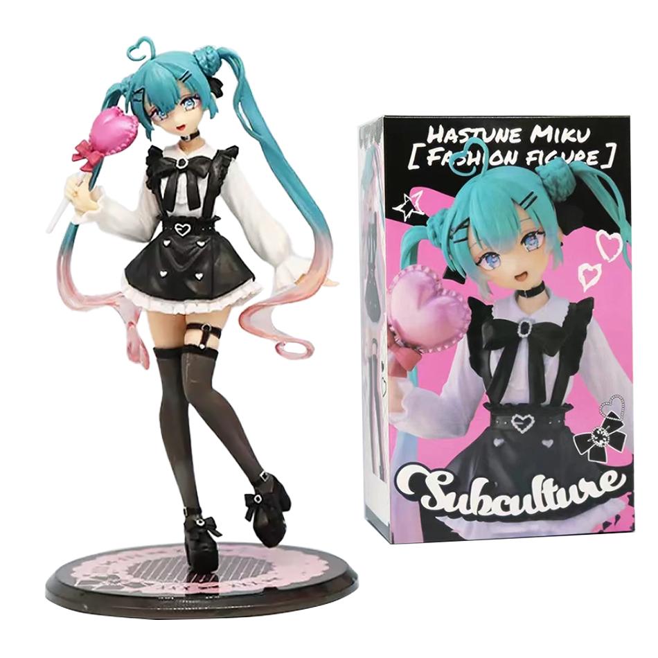 New In Stock Hatsune Miku In A World With Closed Windows Collectible Anime Action Kwaii Miku Figures Model Toys Christmas Gifts