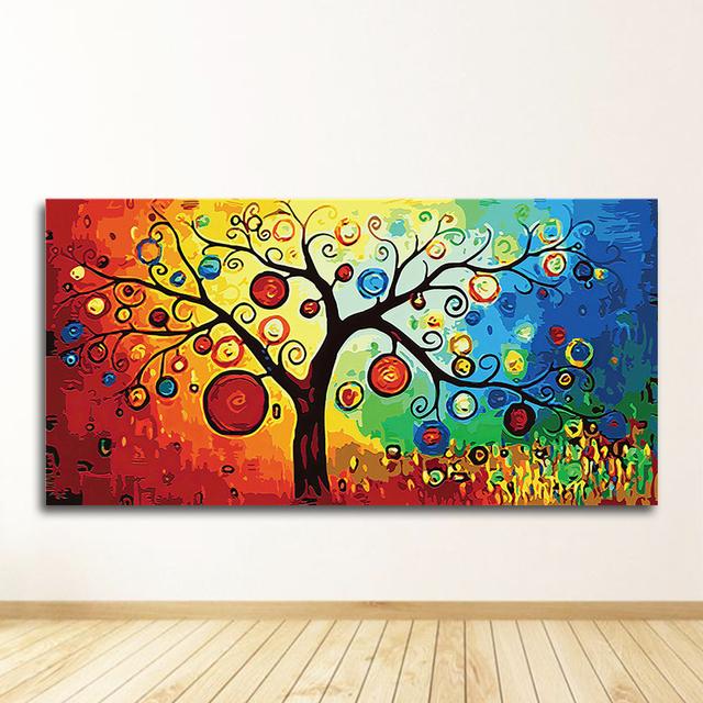 And Prints Wall Art Picture for Living Room Tree of Life by Gustav Klimt Landscape Wall Art Canvas Scandinavian Posters