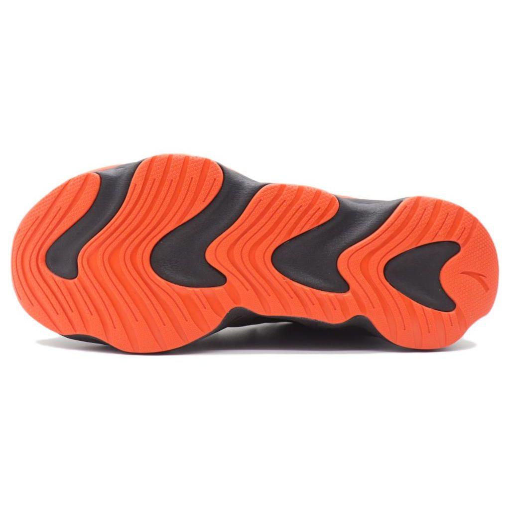 Anta Running Series Fleece Shock Absorption Non-Slip Wear-Resistant Running Shoes Men Sneakers Black Orange 112245523-3