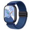 For Redmi Watch 6/5/4 XiaoMi Mi Band 8 Pro Quick Release Magnetic Woven Nylon Band Adjustable Breathable Sport Wristband
