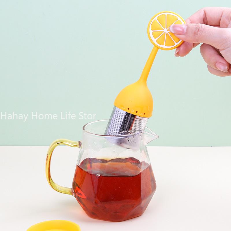 

Cute Leaf Filters Scented Tea Tools High temperature resistance Silicone Tea Strainers Tea Infusers