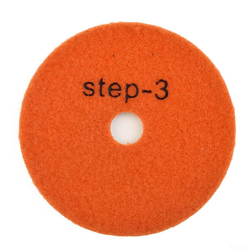 Reliable Polishing Pad Dry/wet 100mm 3 Step Polishing Pads
