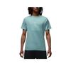 Jumpman MVP SS25 Stylish Simple Solid Color Short Sleeve T-Shirt Men Tops Green IB7522-309