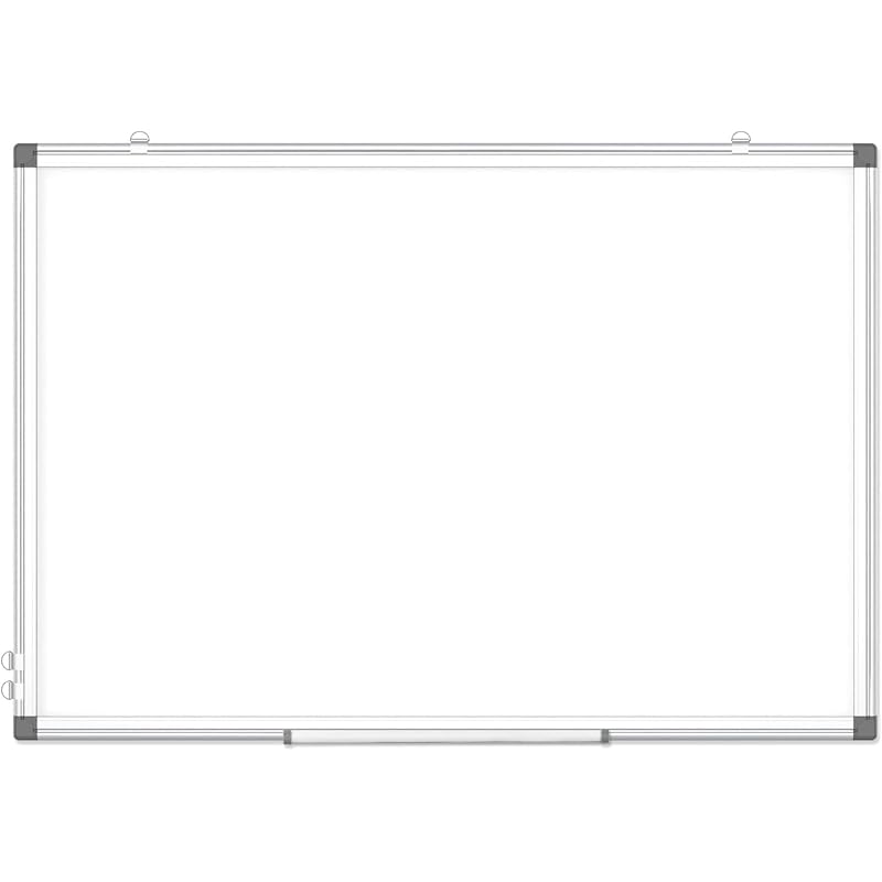 Eclet Alloy Steel, Aluminium Non Magnetic 2 X 2 Feet Double Sided White Board And Chalk Board Front Side Whiteboard Mark