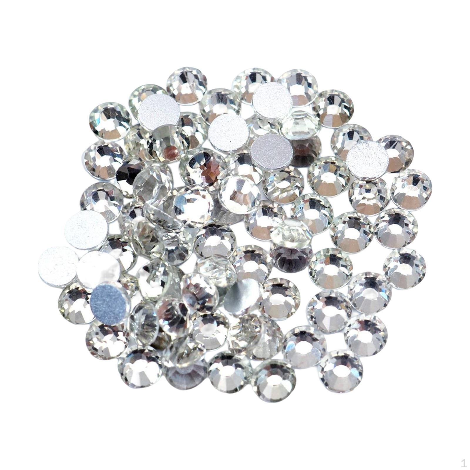 

300Pcs Flat Back Rhinestones Handmade Embellishments for Shoes Jewelry