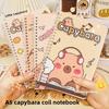 Cute Cartoon Kapibara A5 Horizontal Line Coil Book A7 Notebook Notebook Student Portable Book