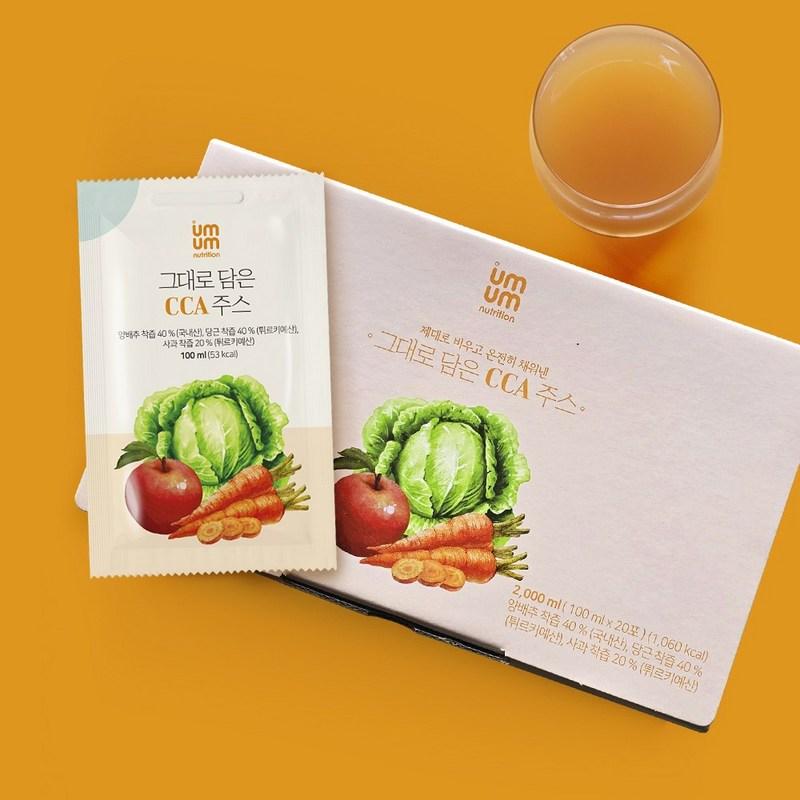 Woom Woom CCA Juice Cleanse, Squeezed Without a Drop of Water, 100ml, 40 Pieces