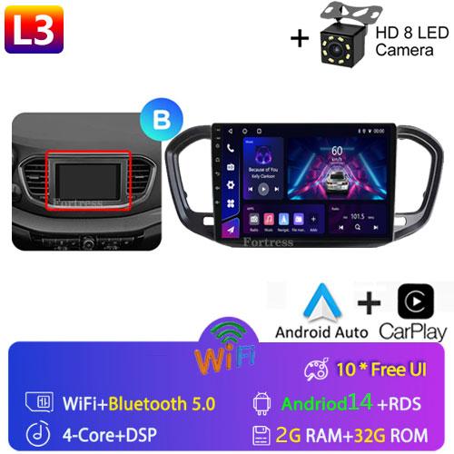Fortress  For LADA Vesta NG 2025 Car Radio Multimedia Video Player Navigation stereo GPS Android 13 No 2din 2 din dvd