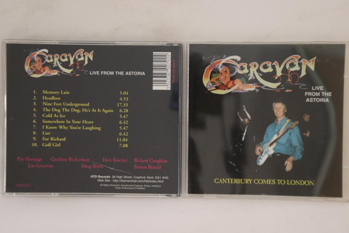 

CD CARAVAN - Live From The Astoria - Canterbury HTDCD79 HTD 1997 UK Rock Used