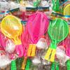 1pair Mini Badminton Racket Tennis Racket Plastic School Teaching Incentive Supplies Portable Sports Racket for Exercise TMZ