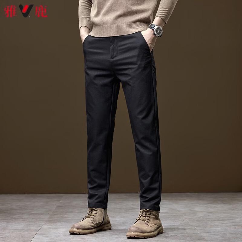 Yalu Men s Straight Fit Casual Business Pants 31