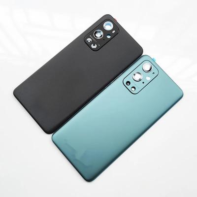 A+ Cam OnePlus 9 Pro Pil Kapağı OnePlus 9Pro Yedek Arka Muhafaza Kapağı Yapışkanlı + Kamera Lensi