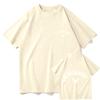 Pure cotton short-sleeved T-shirts for men and women high-end trendy T-shirts for the new summer of 2025 and Marine animals