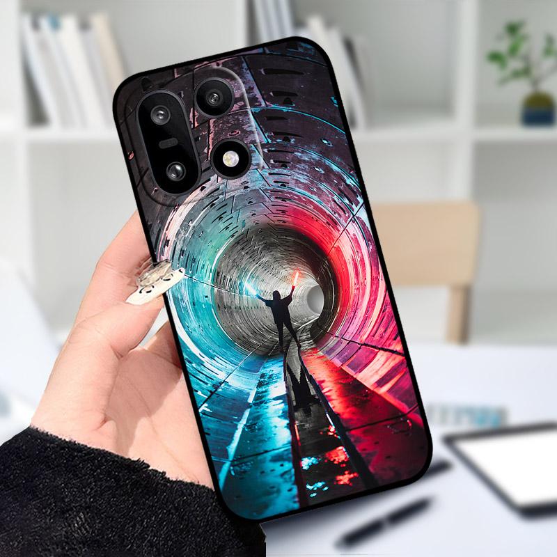 For OnePlus 15 Case Stylish Soft TPU Silicone Cover Protective Back Cover Coque For One Plus 1 + 15 Oneplus15 PLK110 Phone Funda