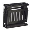 Kitchen Knives Chopstick Rack with Draining Tray Wall Mounted Multifunctional Utensil Knives Holder