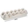 12 Grid Egg Storage Box Plastic Egg Container Kitchen Eggs Carrier Protection Box for Refrigerator Camping Picnic Hiking Travel