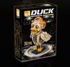LEGO-Compatible Mechanical Duck Cartoon Model - Children's Assembly Toy Gift