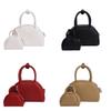 Color Pu Solid Shell Bag Women Small Classic Minimalist Crossbody Use Daily