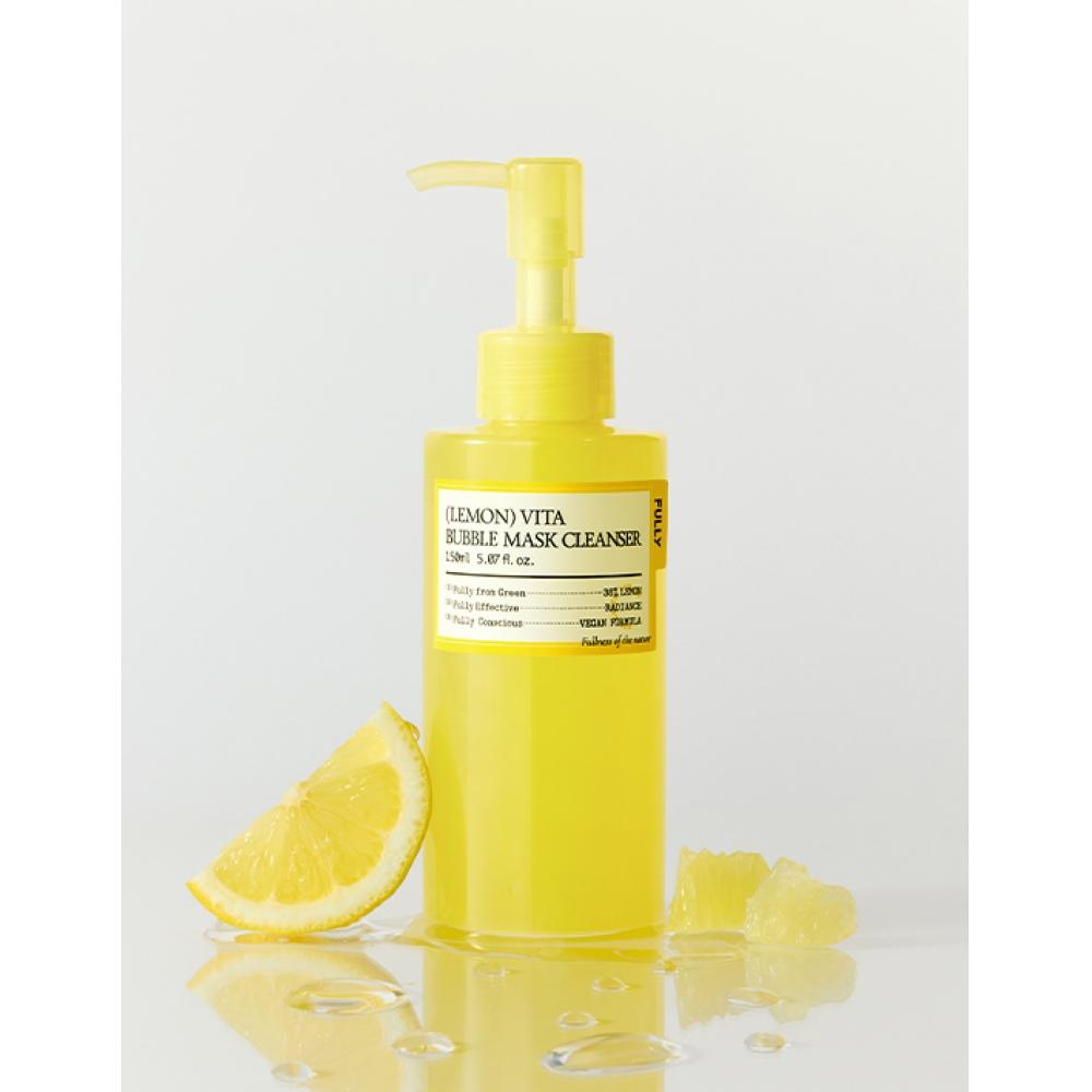 Pully Lemon Vita Bubble Pack Cleanser 150ml