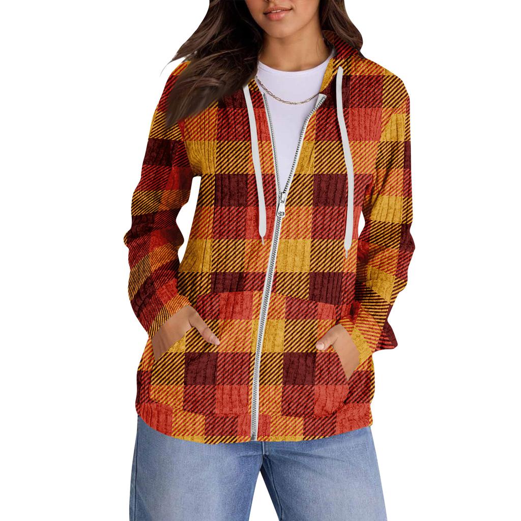 Mikiny pro ženy Trendy topy Ležérní Podzimní Móda Mikina s dlouhým rukávem S kapsami Svetr Lehký
