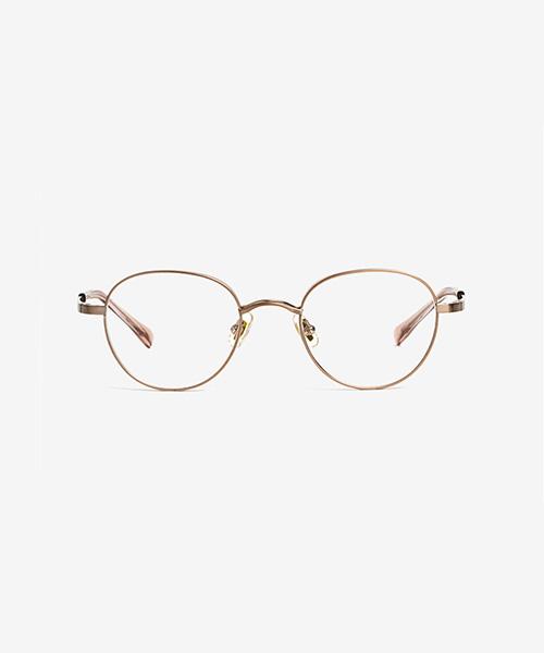 Techeuoaiweeo Luna Eyeglass Frames C2 Pink Gold