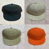 Simple Solid Color Duckbill Cap With Flat Brim Design For Outdoor Daily Wear