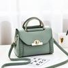 [Send Women's Bags On Behalf of Others] Woven Handbags, New Fashionable Lock Small Square Bags, Single Shoulder Messenger Bags On Behalf of Others