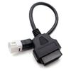 Diagnostic 4 Pin To OBD2 OBDII Cable Harness Adapter for Yamaha