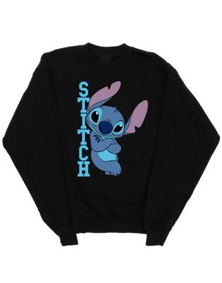 Girls Lilo And Stitch Posing Sweatshirt